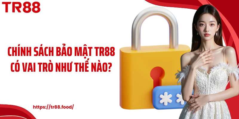 Chính sách bảo mật TR88 có vai trò như thế nào?